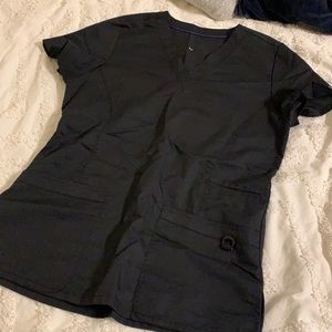 Black Scrub Top